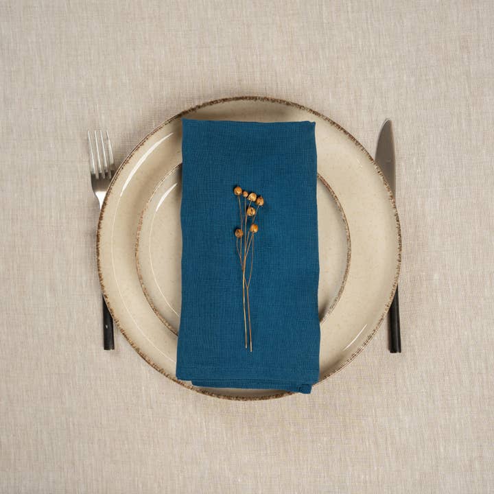 menique - Wholesale Dinner & cloth napkin - 100% Linen Napkins Kit - Wedding Holiday Napkins 2/4-Pack5