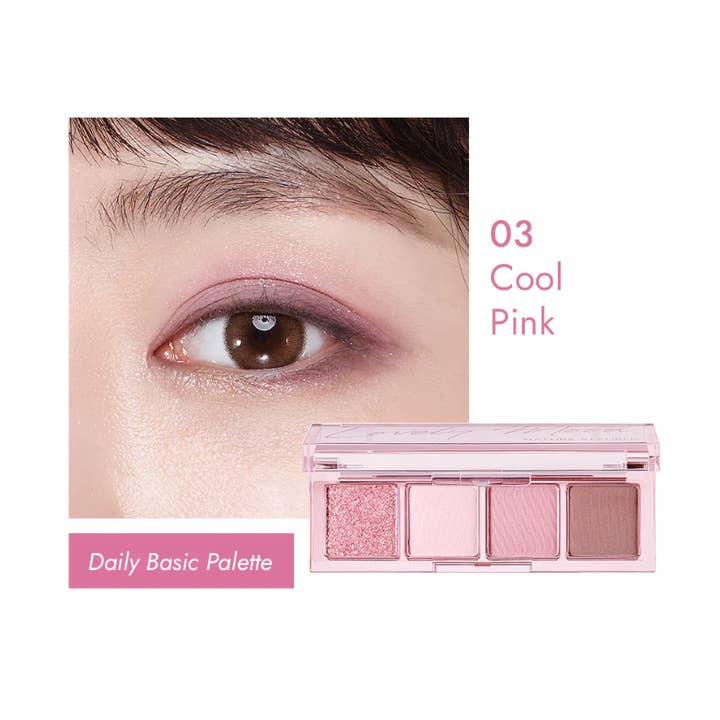 Best Beauty Group - Wholesale Eyeshadow Palette - NATURE REPUBLIC Daily Basic 4 Color Eyeshadow Palette 1