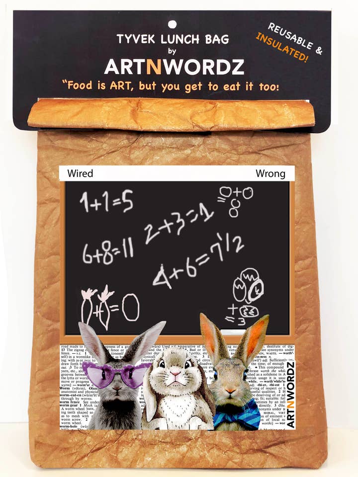 SAC À LUNCH MULTIPLIER LIKE RABBITS pour la vente par ARTNWORDZ LLC