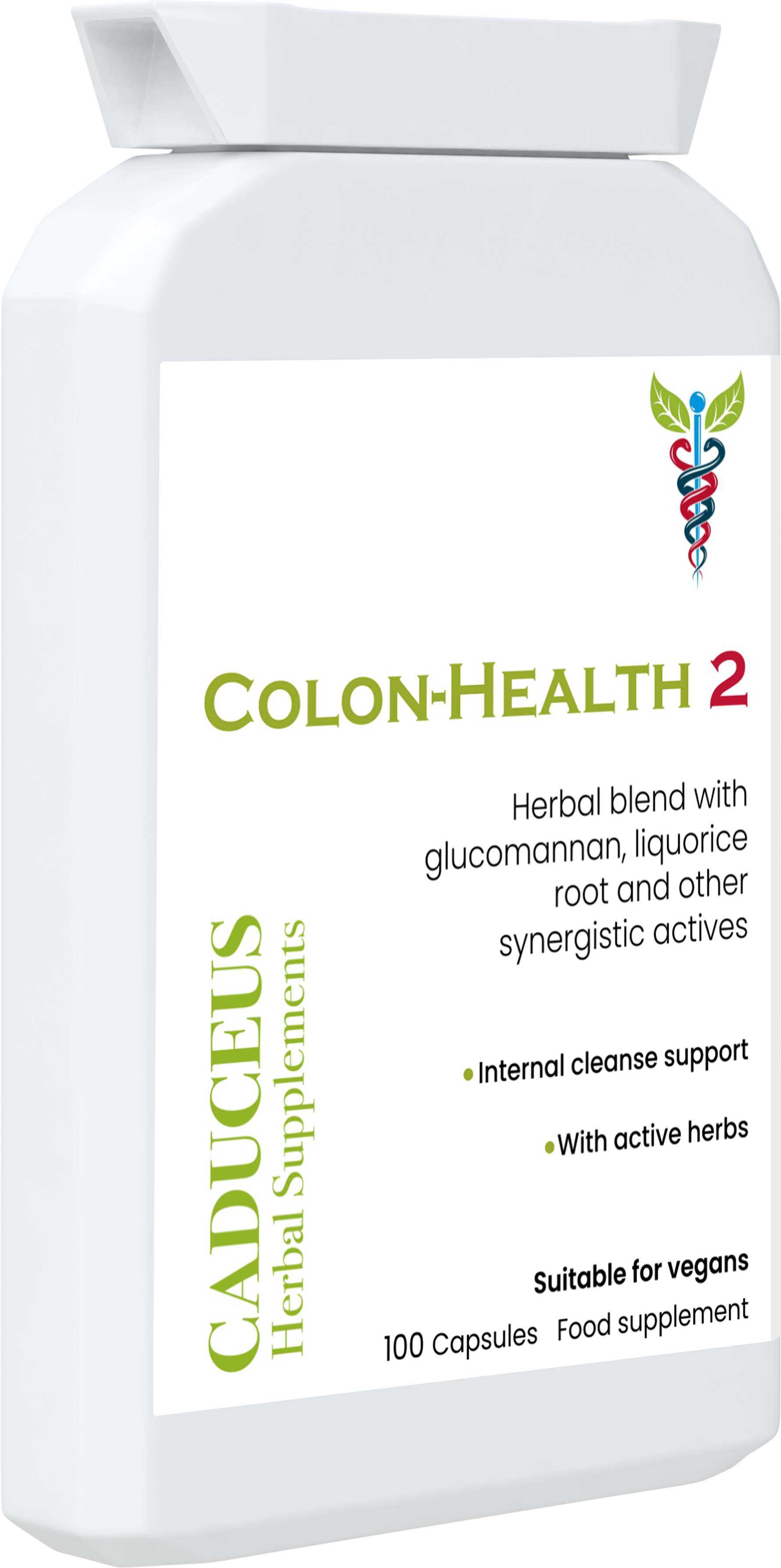 CADUCEUS kruidenapotheek - Wholesale Oral Supplement/Vitamin - Colon-Health 2 capsules 100 capsules2