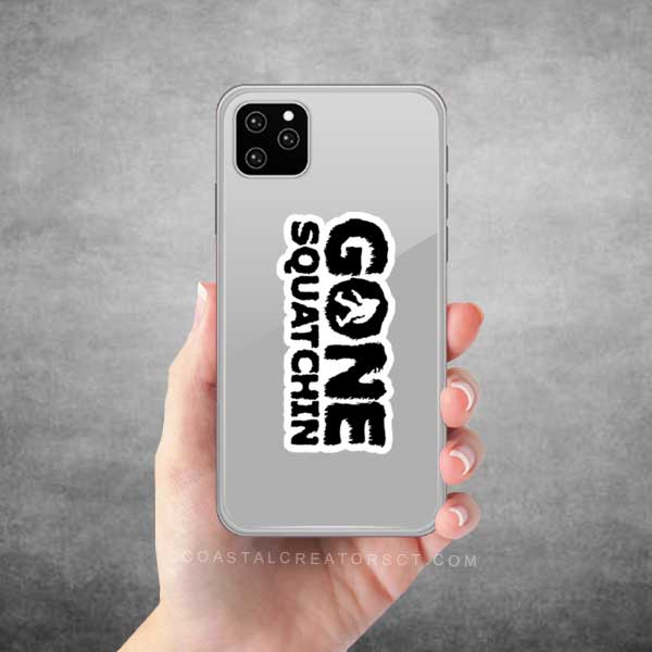Coastal Creators of Connecticut - Wholesale Sticker - Bigfoot Gone Squatchin Laptop Bottle Phone Sticker3