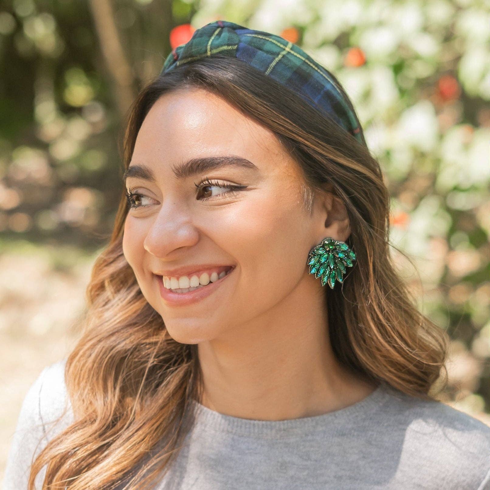 Twine and Love – Brincos de argola por atacado – Brincos Jadda Bead com Joias1