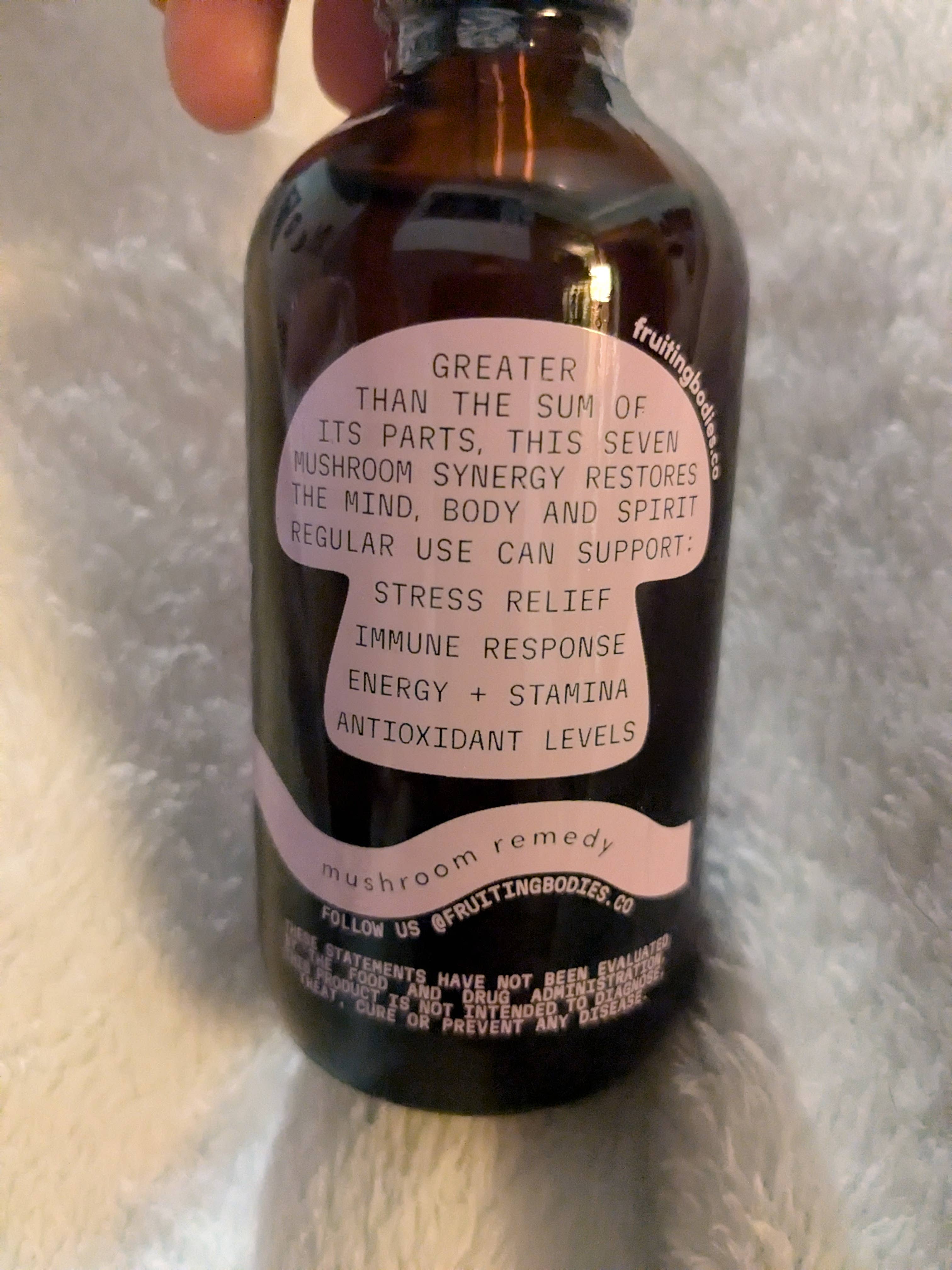 Fruiting Bodies – wholesale Tincture – Synergy Dual Extract Tincture - 4oz2