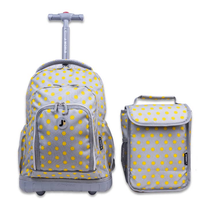 J World - Wholesale Backpack - Kids - Lollipop Kids Rolling Backpack With Lunch Bag (16 Inch)9