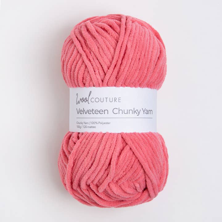 Wool Couture Company - Wholesale Yarn - Velveteen Chunky Yarn 100g Ball
