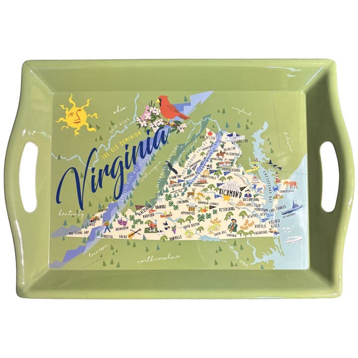 Galleyware - Wholesale Serving Tray - Virginia 2-Handle Tray