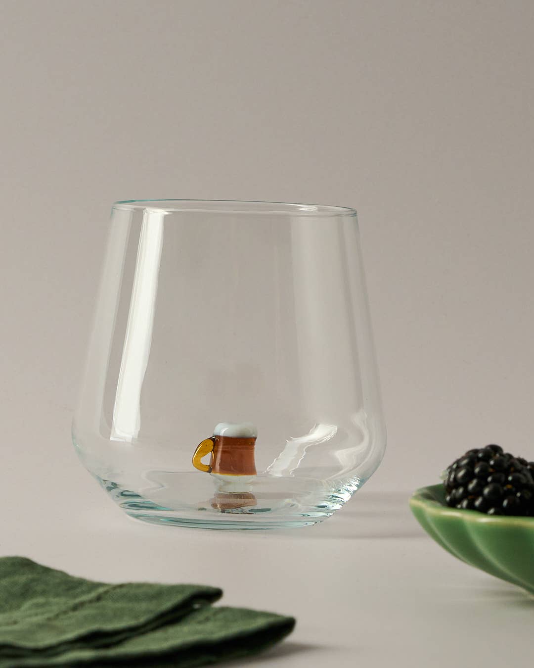 Glamuran Berlin - Wholesale Beer Glass/Mug - Beer Glass with a Beer Glass Figurine inside