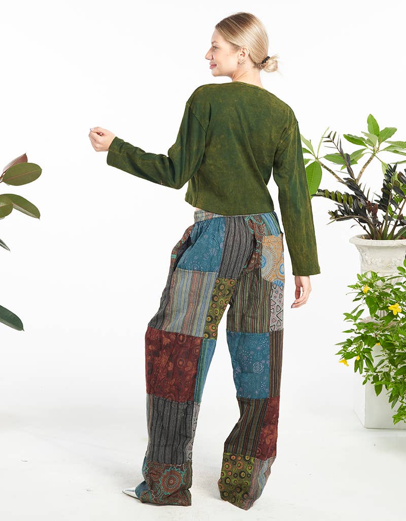 Kathmandu Imports - Wholesale Pants - Women's - COTTON PANT (KT-1552)  1