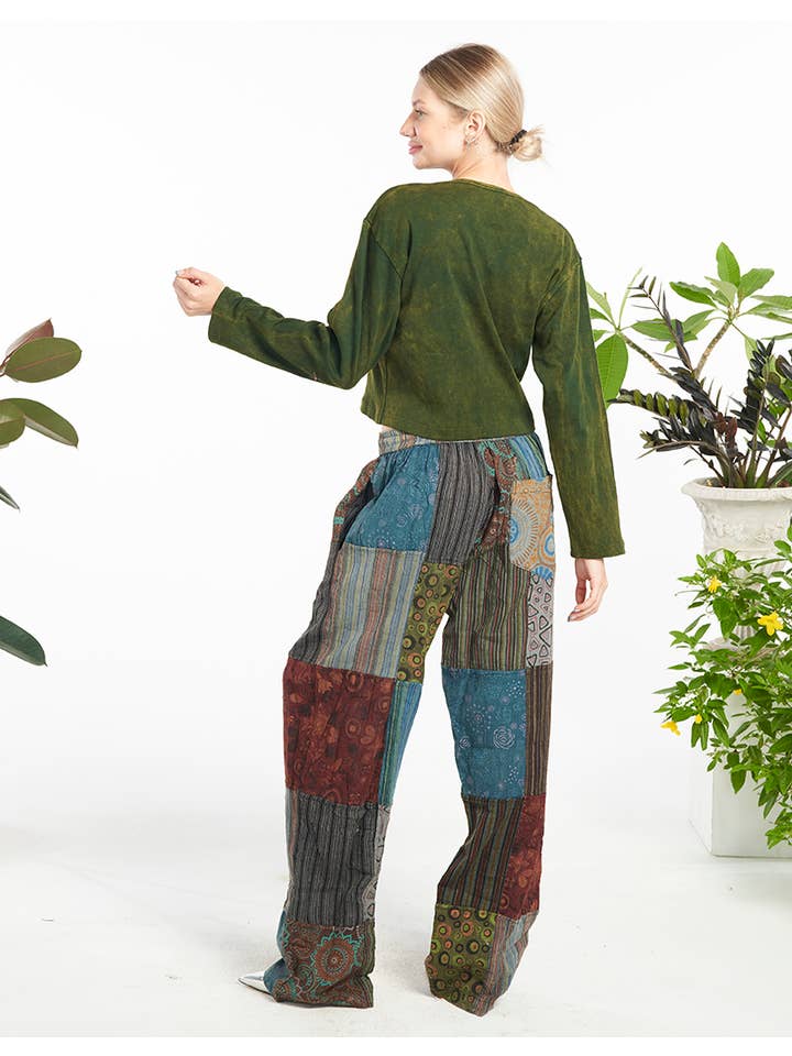 Kathmandu Imports - Wholesale Pants - Women's - COTTON PANT (KT-1552) 1