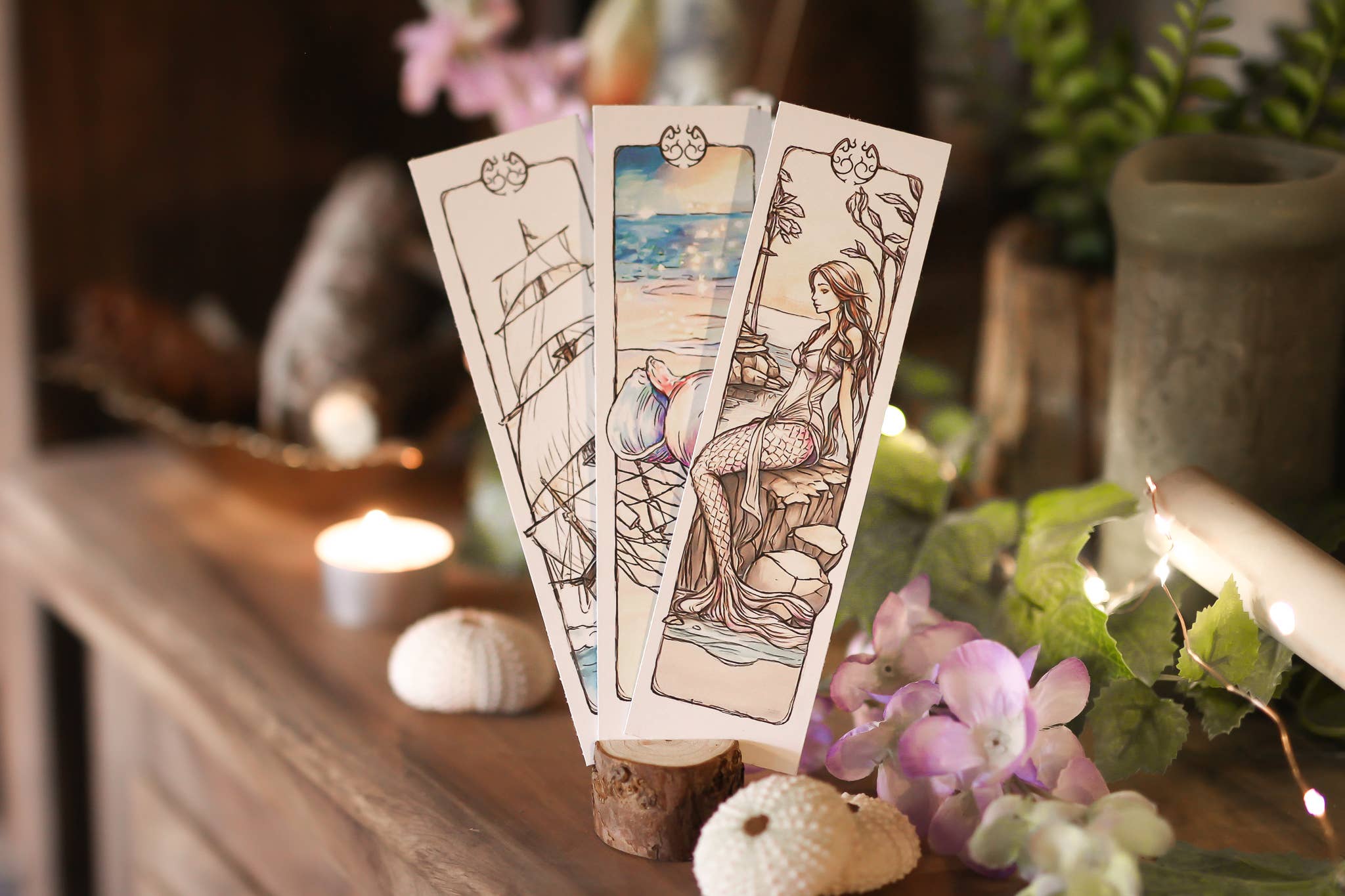 Faërie - Wholesale Bookmark - Néréide Bookmarks0