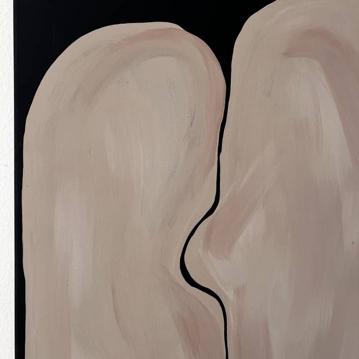 Je.Nicci - Wholesale Wall Decor - Kids & Baby - "Blobs in Love" Original Painting on Canvas4