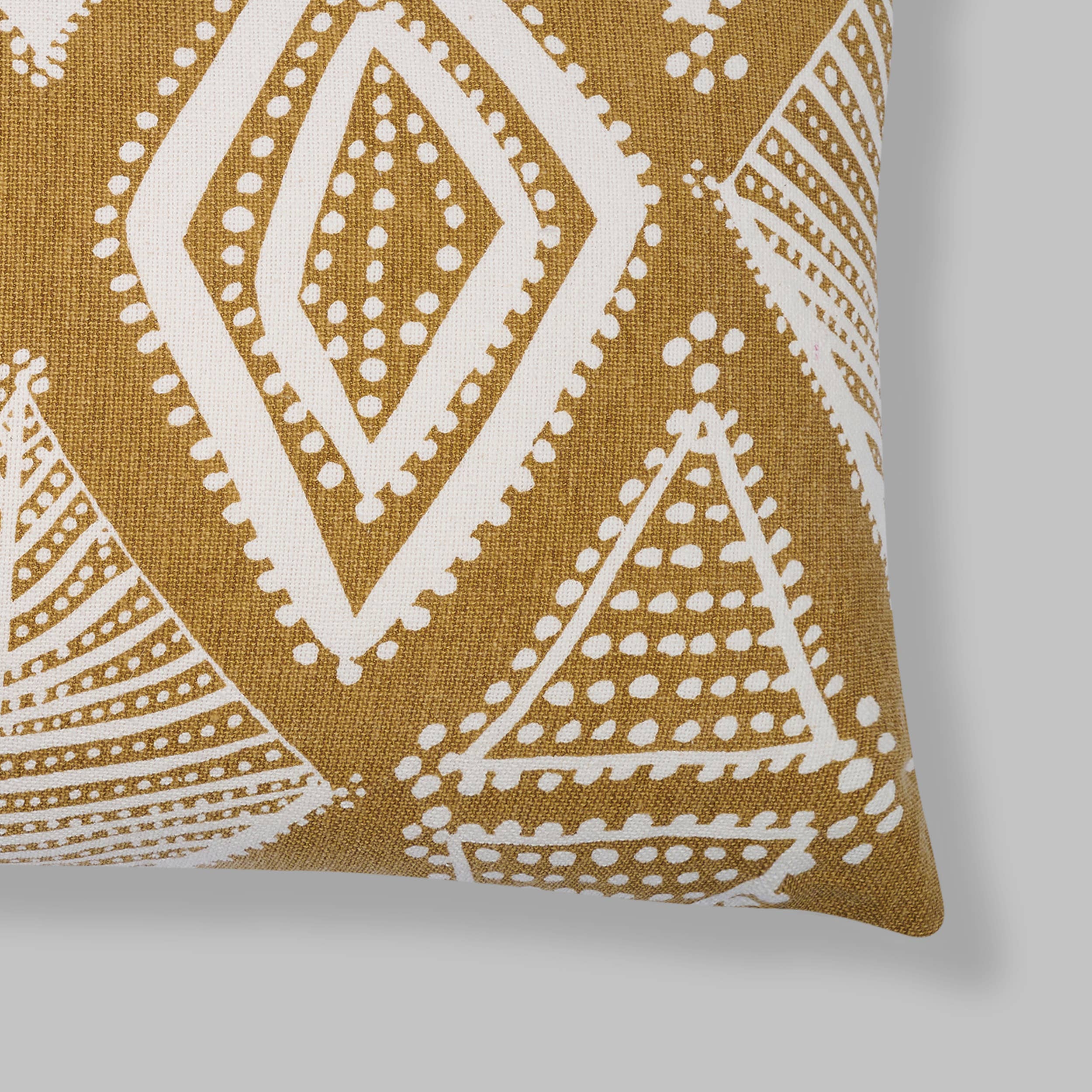 NAKI & SSAM INC. - Wholesale Throw Pillow Cover - Meraki Collection 24in.x14in. Gond Art-Inspired Arabesque5