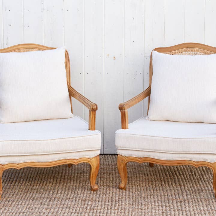 De-cor - Wholesale Chair - Pair of Provincial French Country Arm Chairs