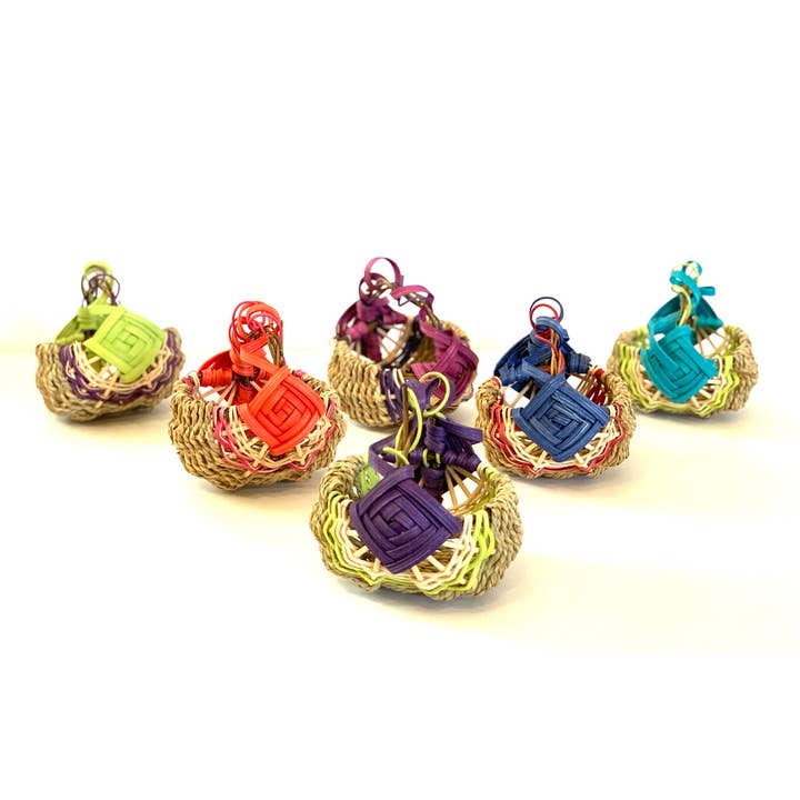 Cesta com alça Petit Grapevine - conjunto de 6 por atacado de Designer Baskets by Derek