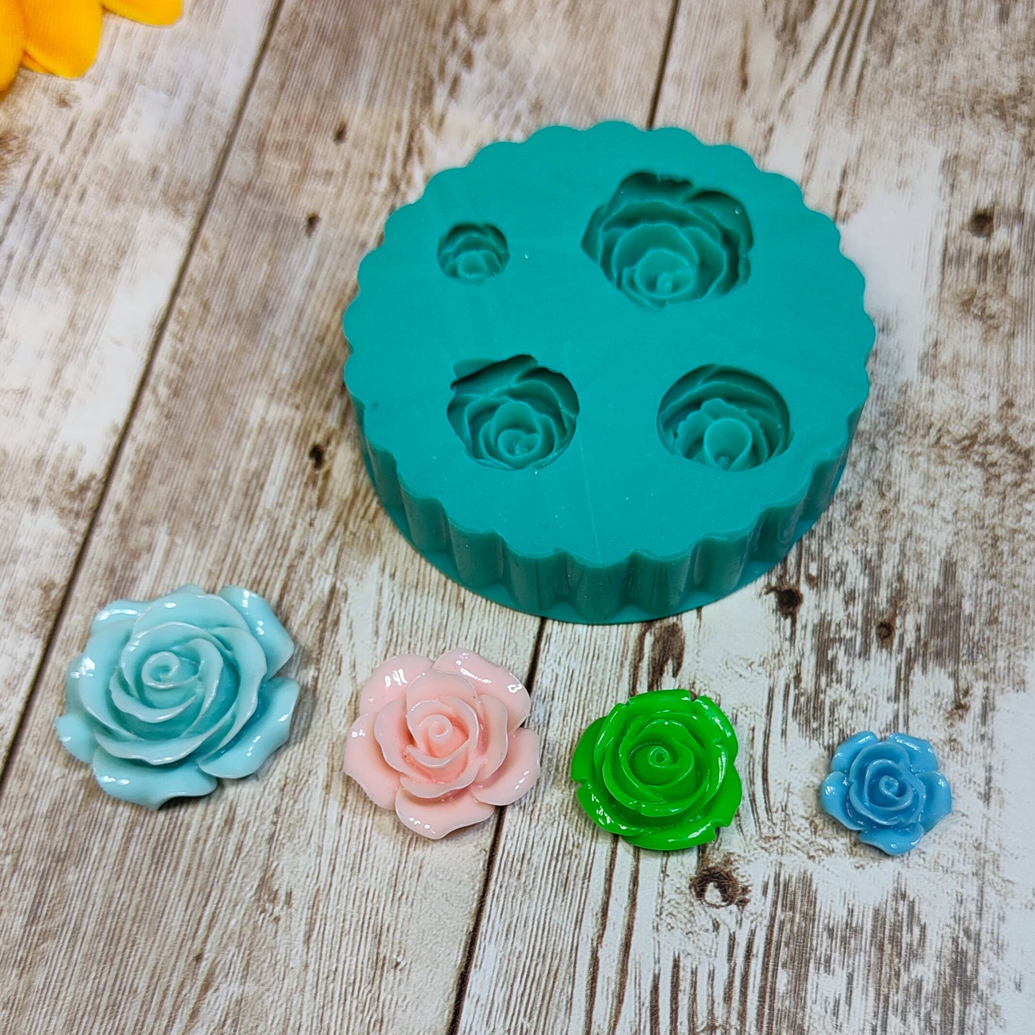 Serena Creazione di Serena Stampone - Wholesale Doe-het-zelf-knutselset - Roze siliconen mal in diverse maten voor hars en gips5