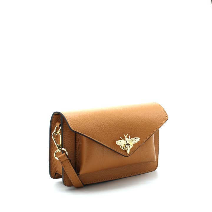 RUDDY Shoulder bag with bee for wholesale on Faire