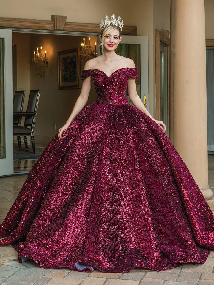 Quince Dress Sweetheart Fitted Sweet 16 Ball Gown By LAQ1559 for wholesale by LA Merchandise