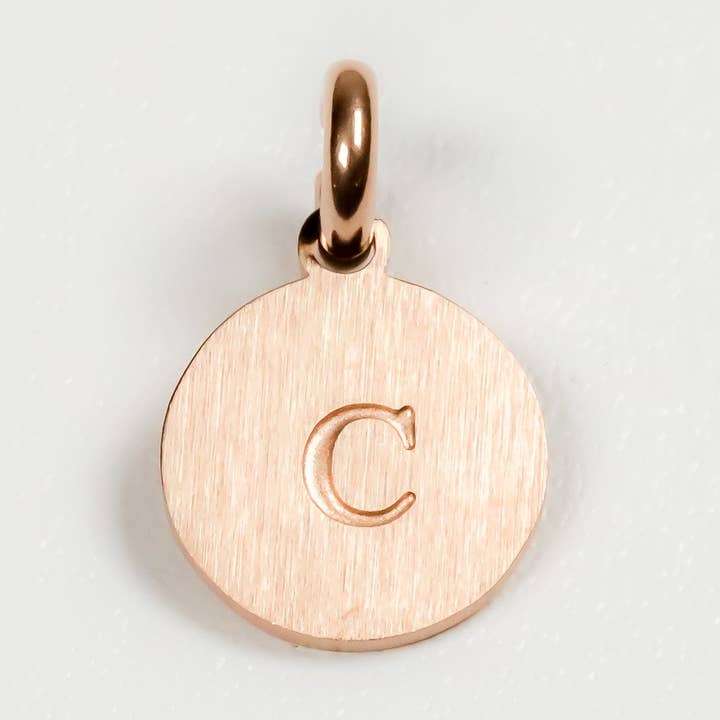 "C" Charm for wholesale by The Inspiration Company