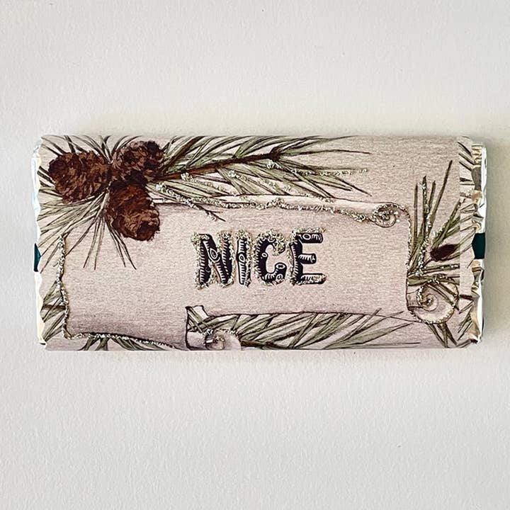 Nelda Barchers Glitter Cards - Wholesale Chocolate Bar - Chocolate Bars Naughty & Nice7