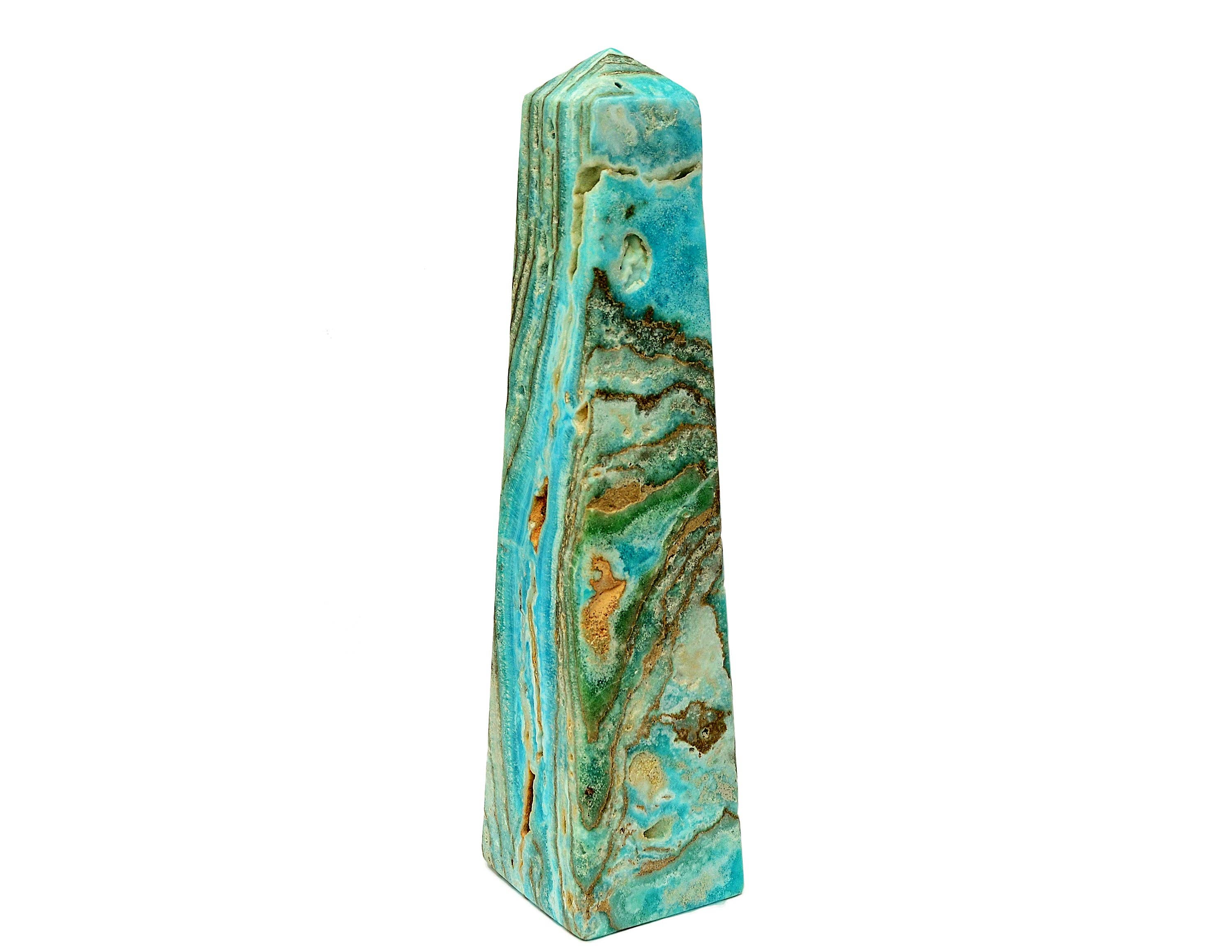 Kaia & Crystals - Wholesale Spiritual Stone/Crystal - Blue Aragonite Obelisk XXXL 2.000g4