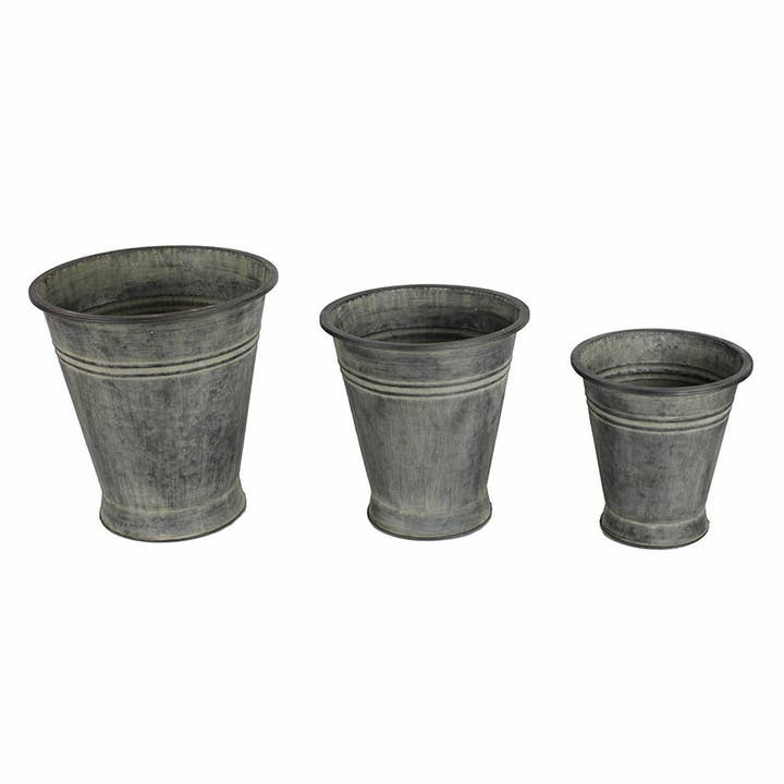 Vagabond Vintage - Wholesale Plant pot - Metal Planters with Copper Finish - Set of 32