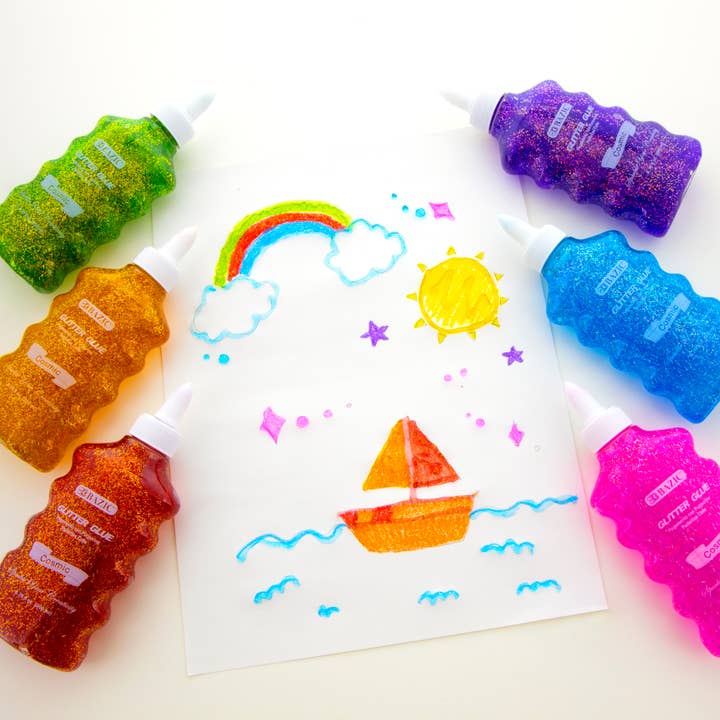 BAZIC Products - Wholesale Glitter - Glitter Glue Cosmic Series 6.76 Oz. (200 mL)5