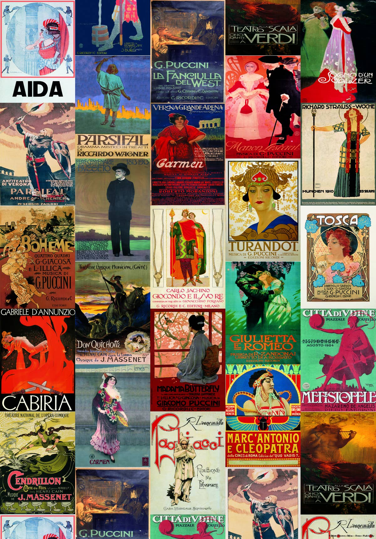 San Lorenzo Design - Wholesale Poster - Vintage Art Posters, Instituto Fotochromo Italiano, Classic13