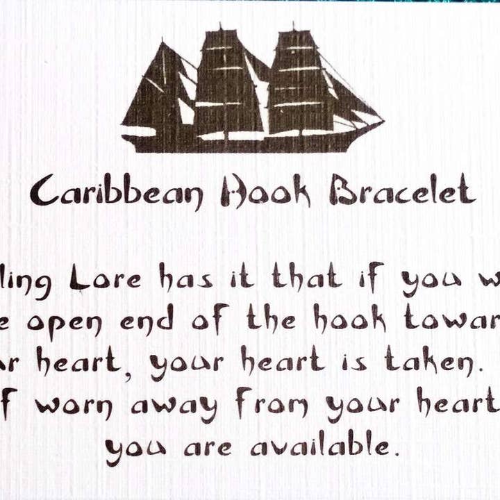 The New Zion - Wholesale Jewelry - Men's - Unisex Legendary Caribbean Hook Bracelet1