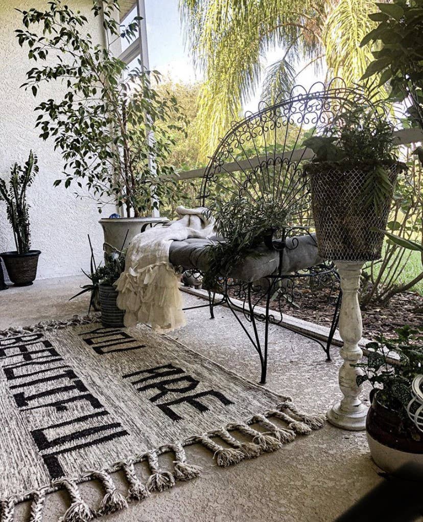 Rich Class Decor - Wholesale Area Rug - YOU ARE BEAUTIFUL hand woven pure wool area rug5