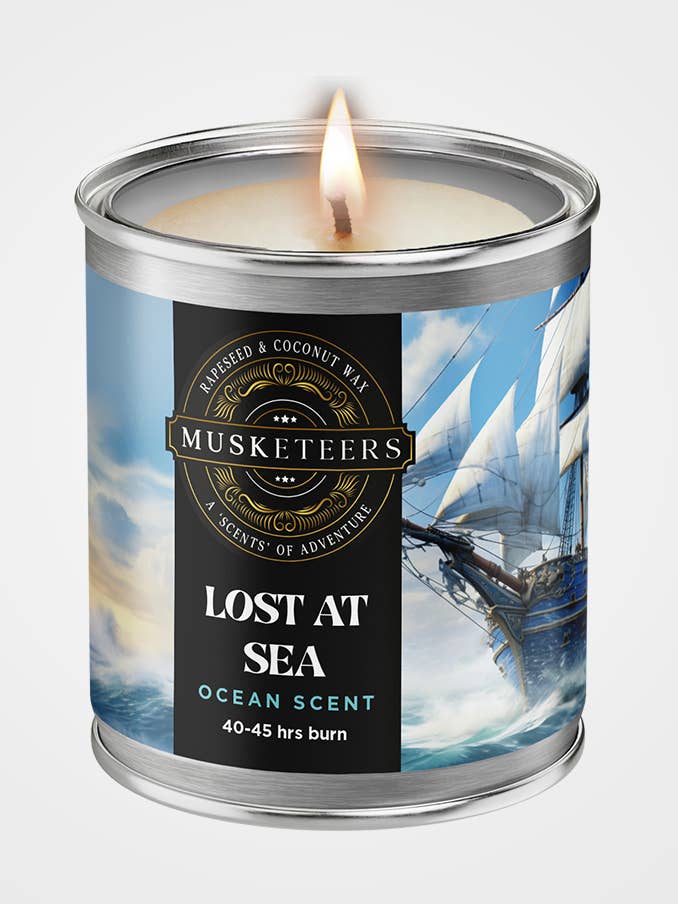 Fortabt på havet - Ocean- og havsaltslys (Storbritannien) – Frisk maskulint kystlys for engroshandel hos Musketeers