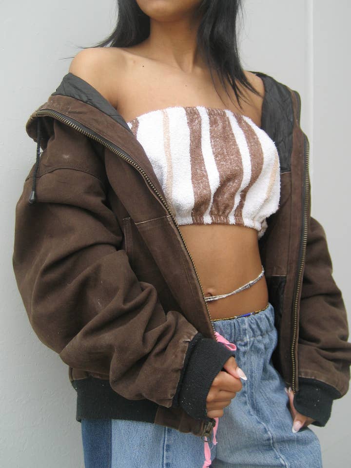 Towel Tube Top Bundle for wholesale by American Recycled Clothing