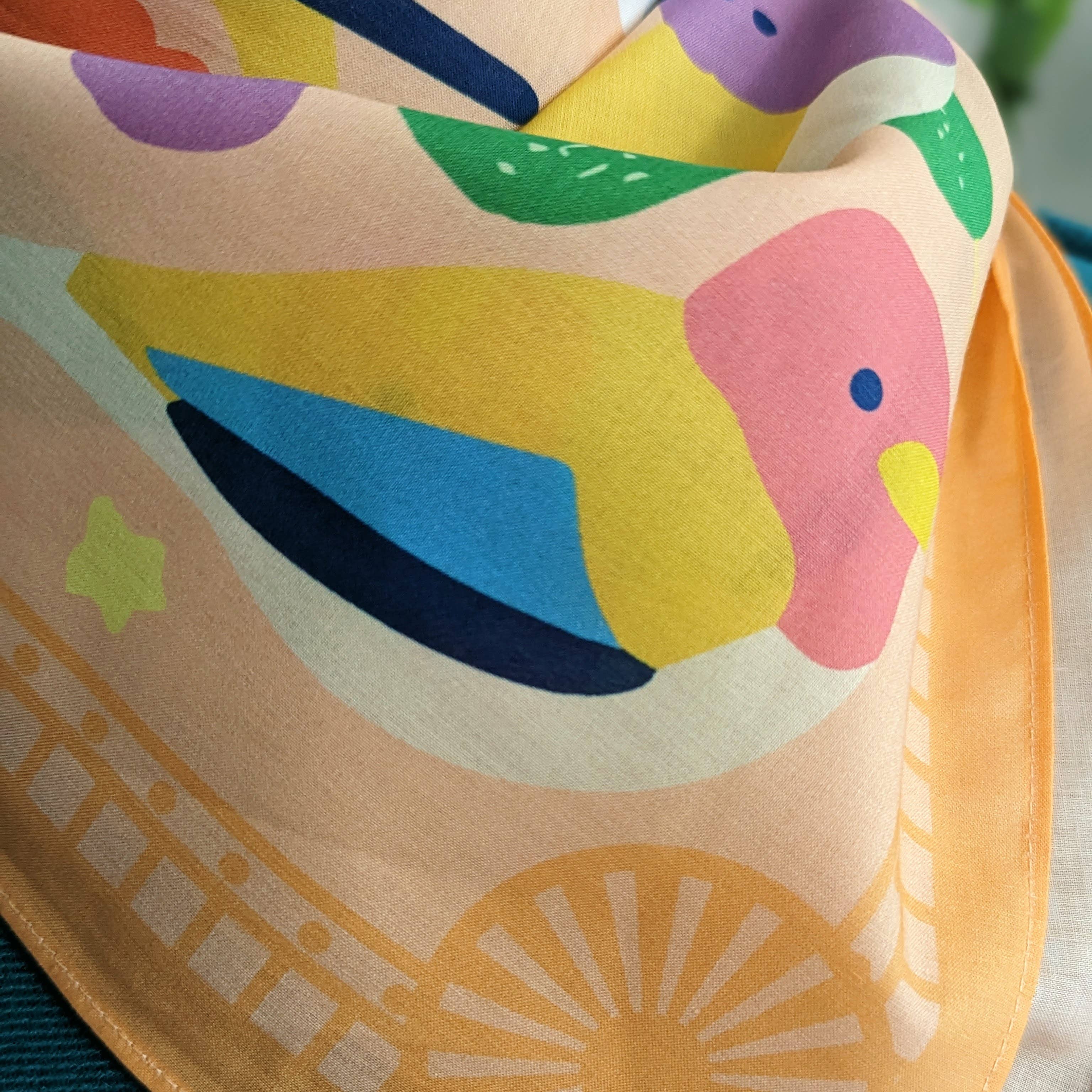 All Very Goods - Wholesale Bandana - Women's - Bandana - Lovebirds2