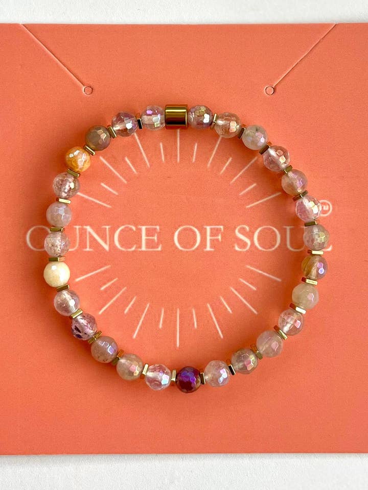 Gemstone Beaded Bracelet for wholesale by Ounce of Soul