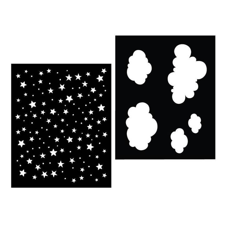 Hero Arts Sky Stencils for wholesale by Hero Arts + Spellbinders Wholesale