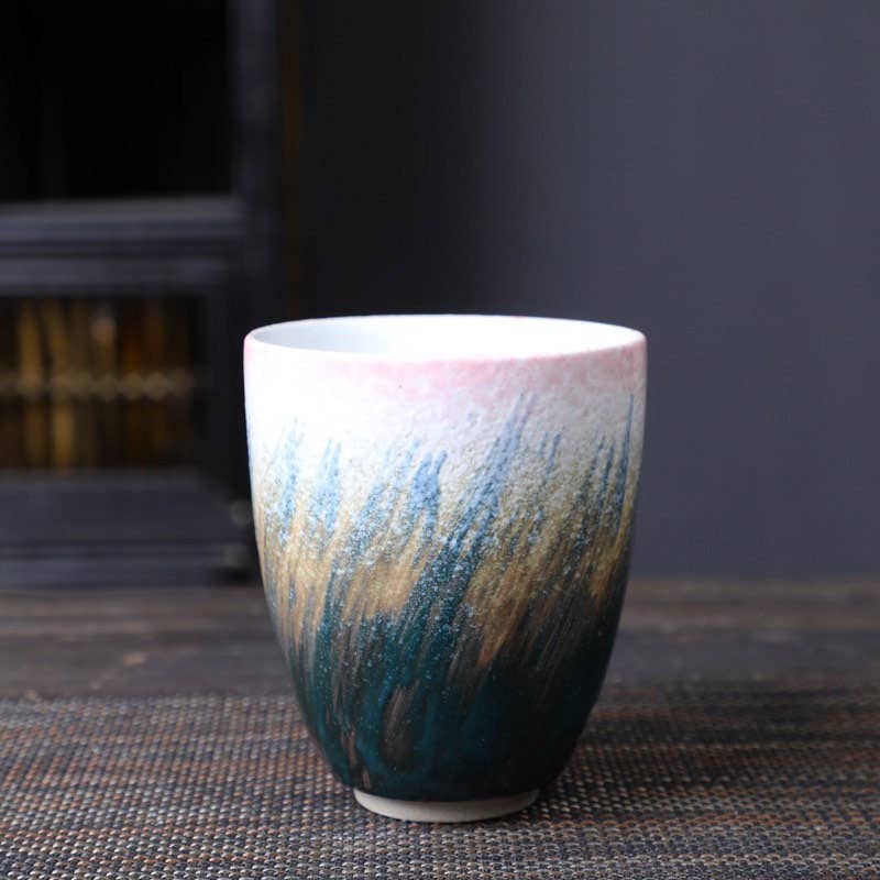 Gohobi （We cover U.S. import duties） - Wholesale Coffee/Tea Cup - Gohobi Hand-painted Japanese Style Colourful Tea Cup Yunomi4