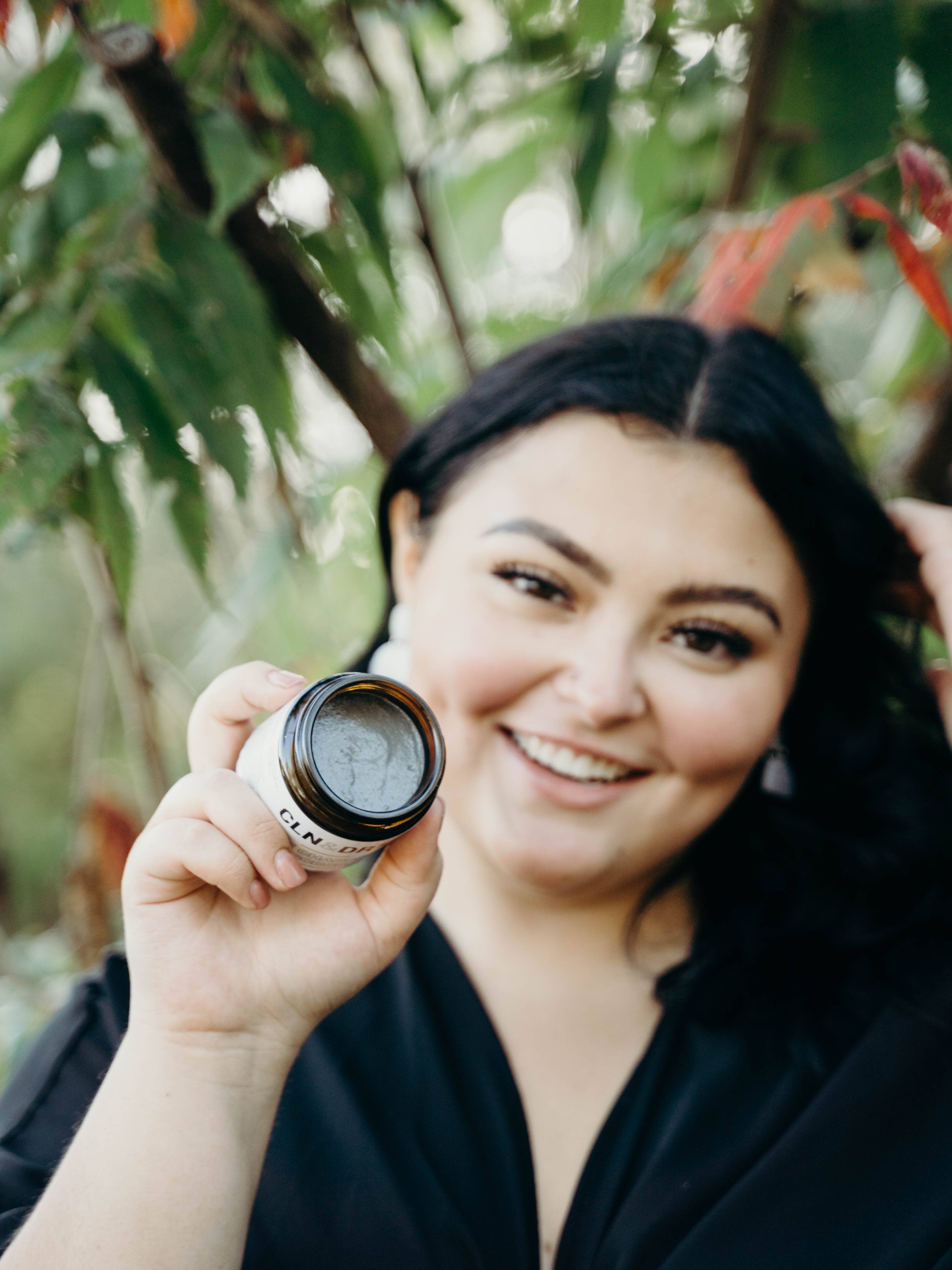 CLN&DRTY Natural Skincare - Wholesale Facial Cleanser - Charcoal Scrub - charcoal + tea tree exfoliating cleanser2