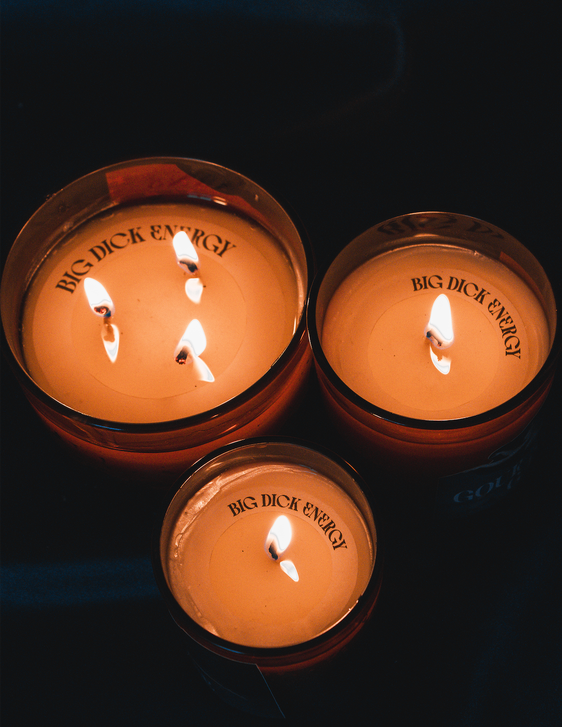 Gourgandine bougies - Wholesale Jar/Filled Candle - Orange blossom sugar coffee message candle, rapeseed wax1