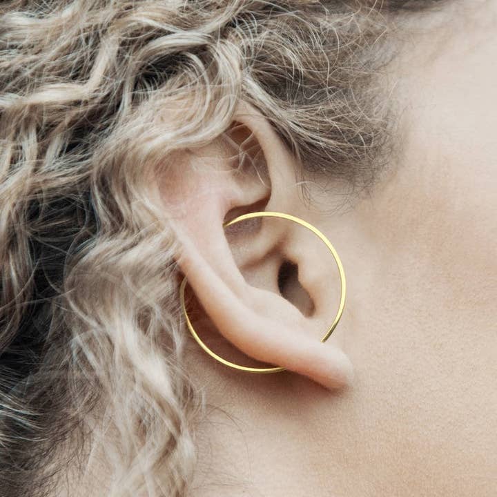 Punho de orelha de ouro redondo por atacado de Otis Jaxon London