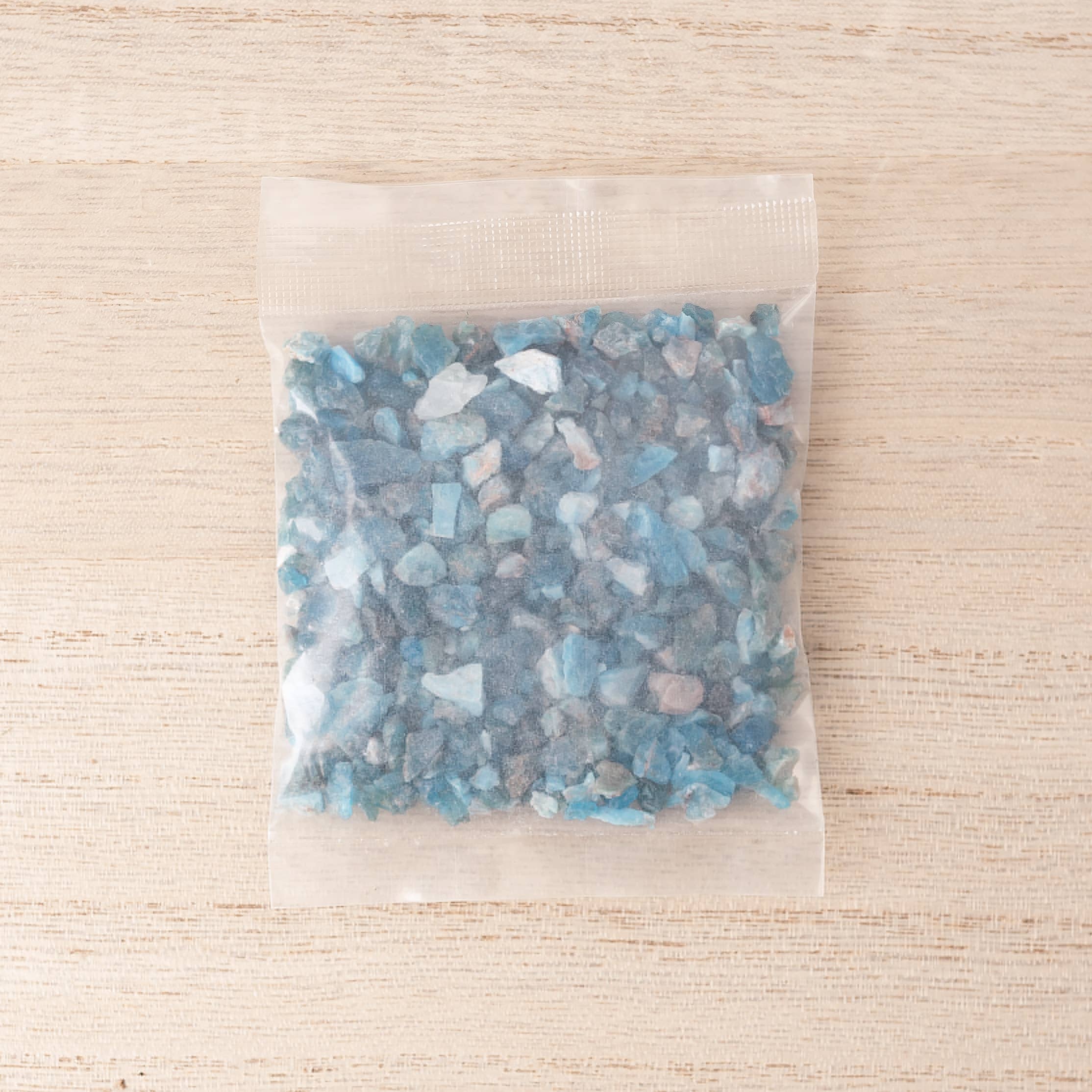 Sarimoire - Wholesale Spiritual Stone/Crystal - Rough Blue Apatite Crystal Mini Chips - Crystal Points1