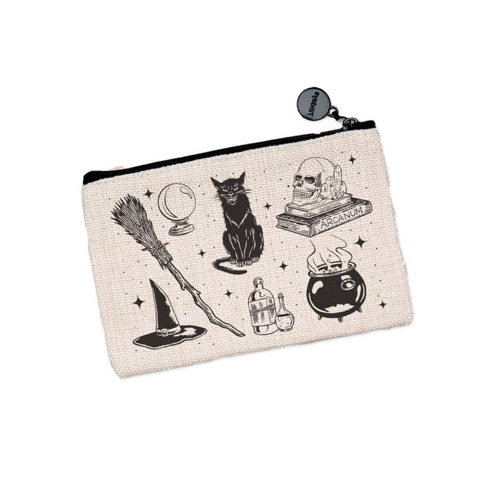Counter Couture - Wholesale Pouch - Unisex - Spooky Halloween Zipper Pouch | Unlined