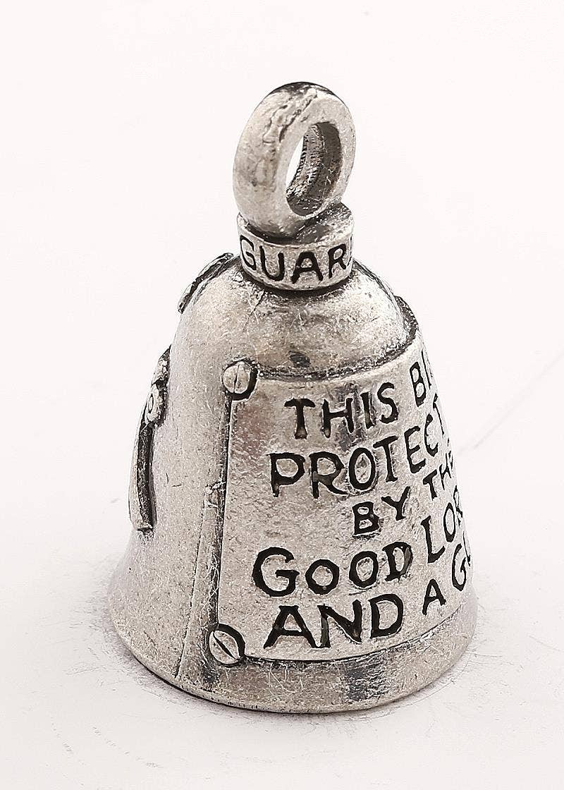Guardian Bell – Engroshandel Nøglering - Unisex – This Bike Protected By - beskytterklokke1