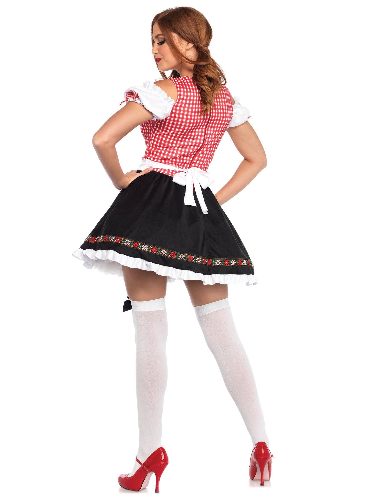 Multicolor Beer Garden Babe Dirndl Costume for wholesale on Faire3