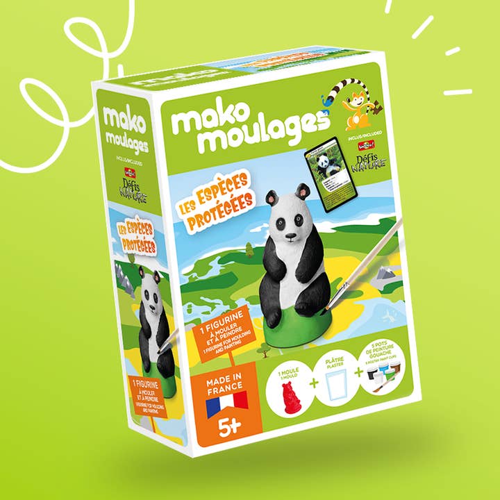 Giant Panda Mako Molds for wholesale by Mako Créations
