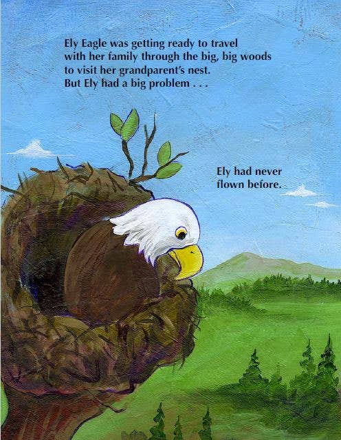 Bookish Endeavors - Wholesale Preschool Book (3-5) - Ely Eagle Learns To Fly1