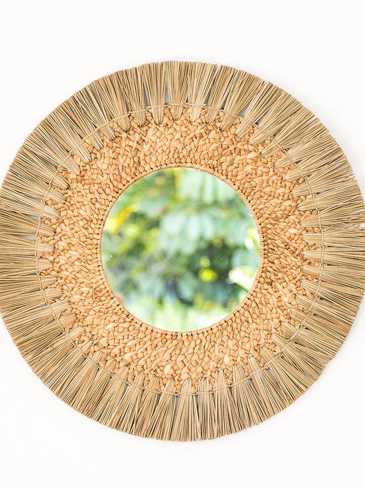 Espelho Natural Kepang por atacado de BALIER Deco