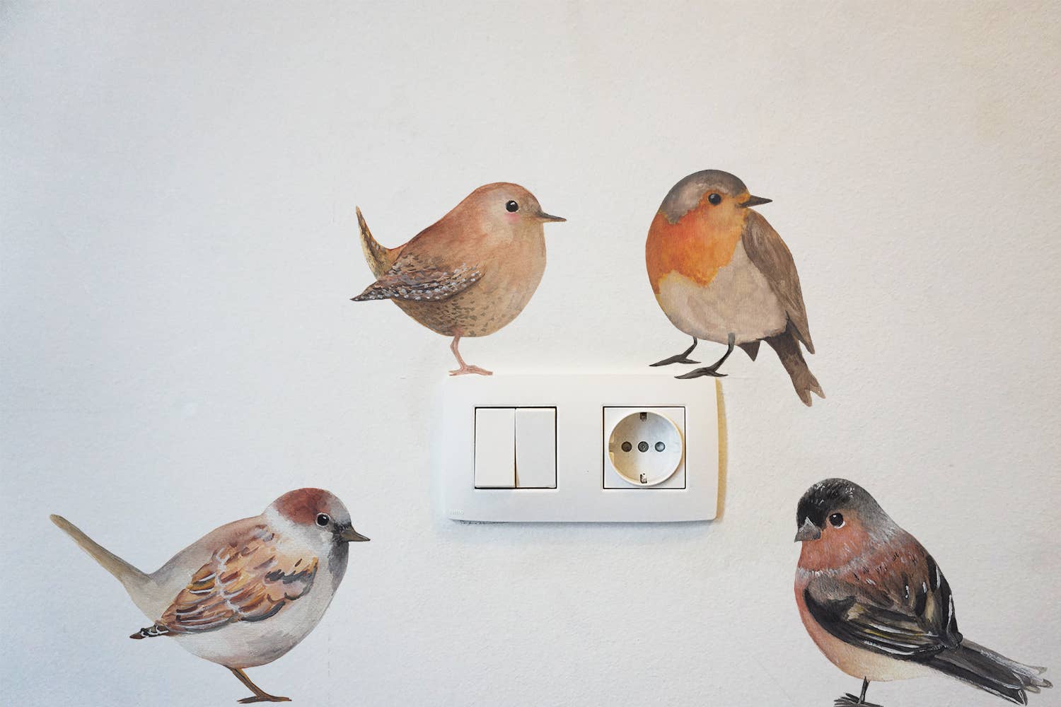 Lotte Drouen – wholesale Wall stencils – Wall sticker Merel M4