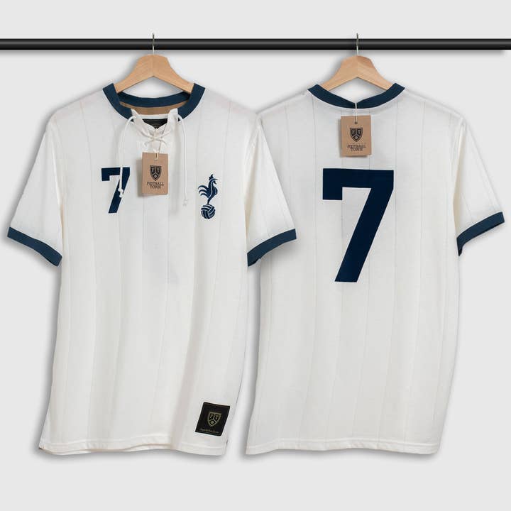 Retro-trøje med snører og hanemotiv for engroshandel hos Football Town