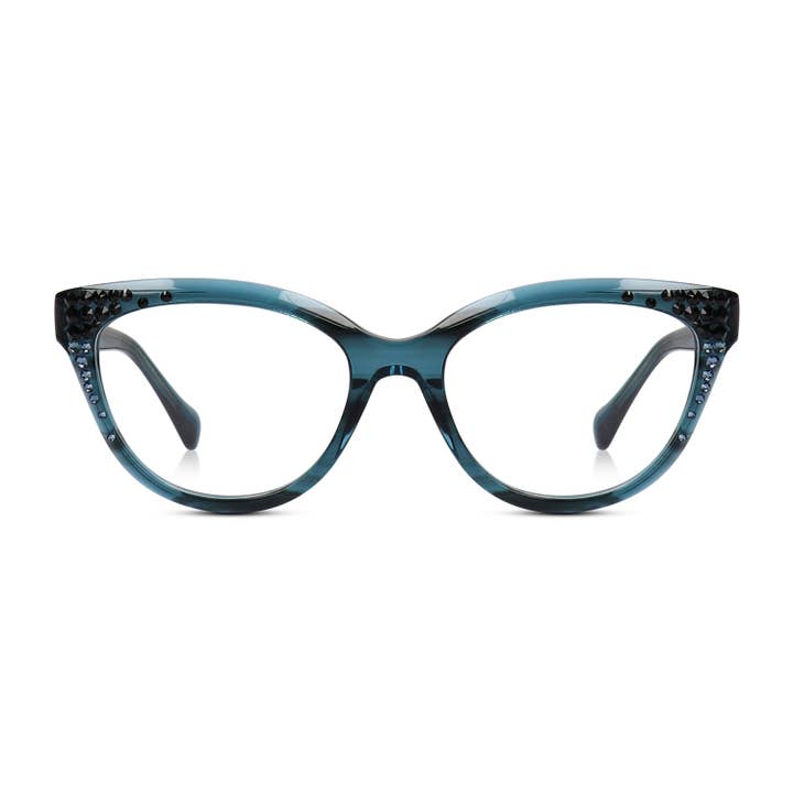 CHARLENE BLÅ for engroshandel hos JIMMY CRYSTAL NY_ Italia (J.C. ITALIA S.R.L)