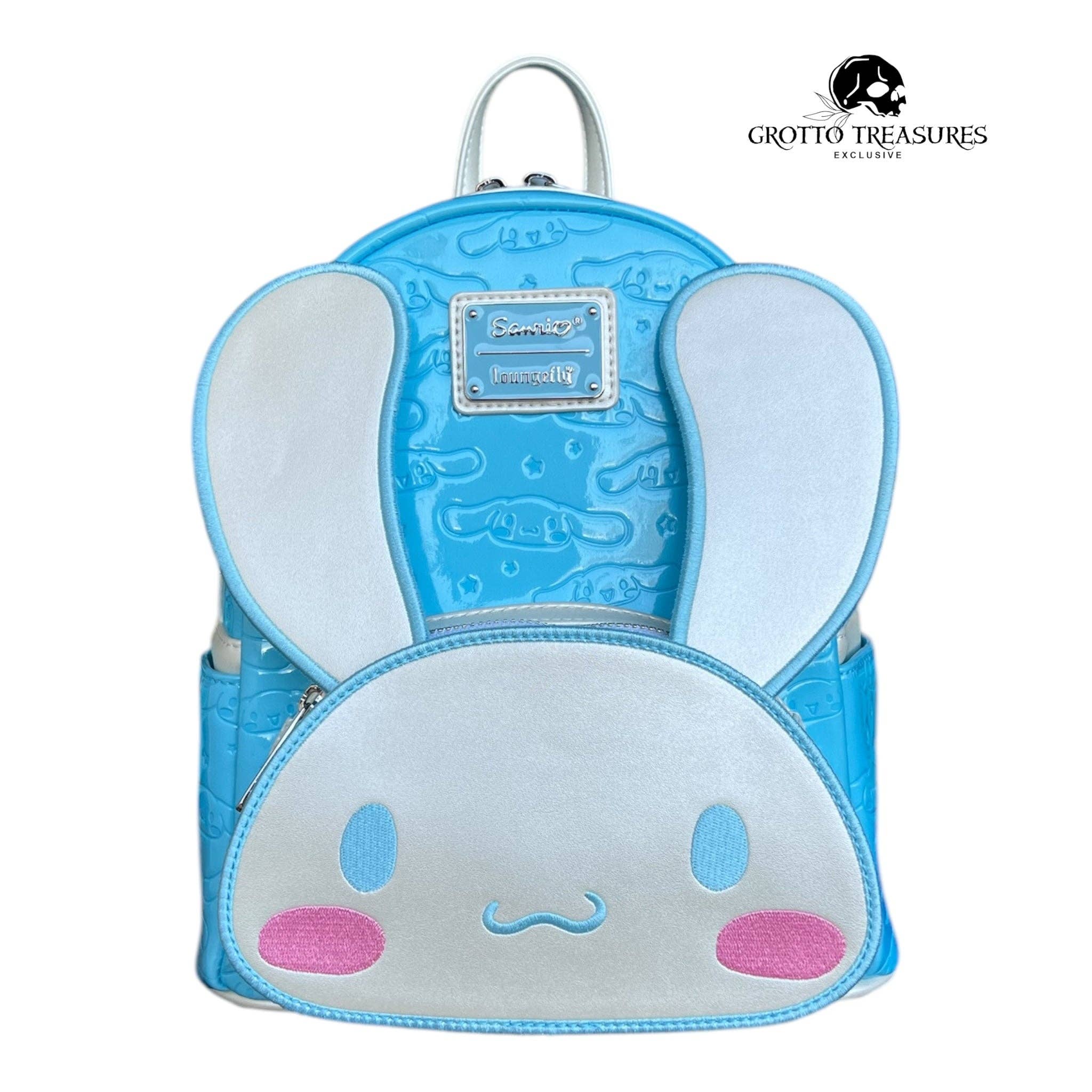 Grotto Treasures - Wholesale Backpack - Unisex - Grotto Treasures Exclusive - Sanrio Cinnamoroll Moveable Ears Mini Backpack2