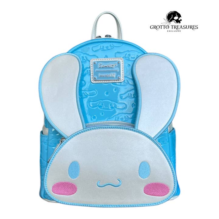 Grotto Treasures - Wholesale Backpack - Unisex - Grotto Treasures Exclusive - Sanrio Cinnamoroll Moveable Ears Mini Backpack2
